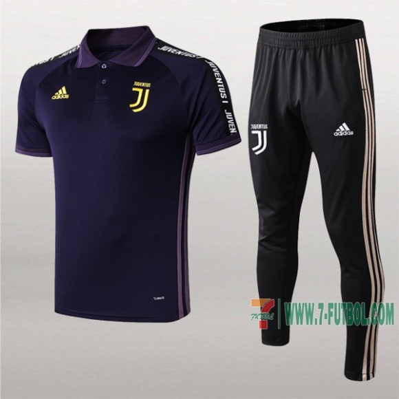 7-Futbol: Las Nuevas Polo Y Pantalones Del Juventus Manga Corta Purpura 2019/2020