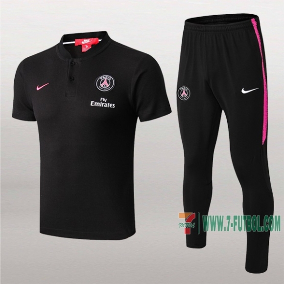 7-Futbol: Las Nuevas Polo Y Pantalones Del Paris Psg Manga Corta Negra 2019/2020