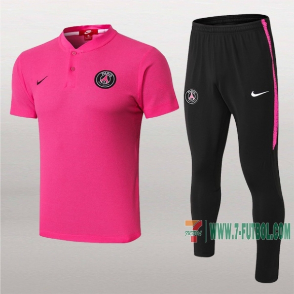 7-Futbol: La Nueva Polo Y Pantalones Del Paris Psg Manga Corta Rosa 2019/2020