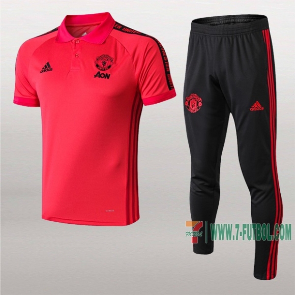 7-Futbol: Las Nuevas Polo Y Pantalones Del Manchester United Manga Corta Roja 2019/2020