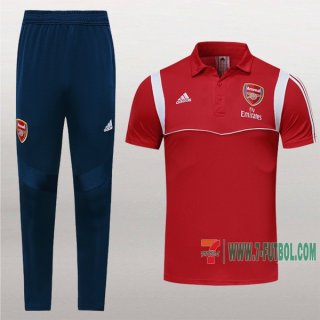 7-Futbol: La Nueva Polo Y Pantalones Del Fc Arsenal Manga Corta Roja/Blancas 2019/2020