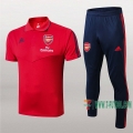 7-Futbol: La Nueva Polo Y Pantalones Del Fc Arsenal Manga Corta Roja 2019/2020