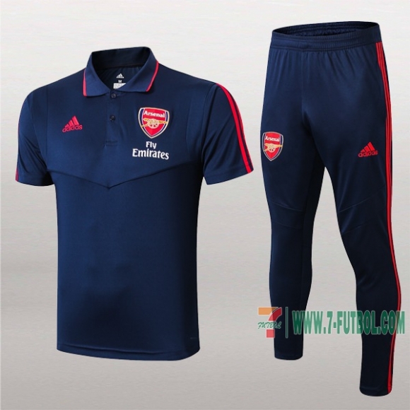 7-Futbol: Las Nuevas Polo Y Pantalones Del Fc Arsenal Manga Corta Azul Marino 2019/2020