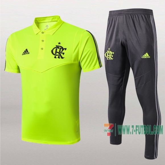 7-Futbol: Las Nuevas Polo Y Pantalones Del Flamengo Manga Corta Verde 2019/2020