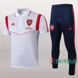 7-Futbol: Las Nuevas Polo Y Pantalones Del Fc Arsenal Manga Corta Blancas 2019/2020