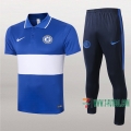 7-Futbol: La Nueva Polo Y Pantalones Del Fc Chelsea Manga Corta Azul Blancas 2020/2021