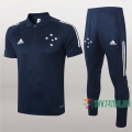 7-Futbol: Las Nuevas Polo Y Pantalones Del Cruzeiro Ec Manga Corta Azul Marino 2020/2021