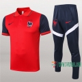 7-Futbol: La Nueva Polo Y Pantalones Del Francia Manga Corta Roja 2020/2021