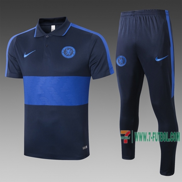 7-Futbol: La Nueva Polo Del Chelsea Futbol Manga Corta Azul Marino C405# 2020 2021 Venta Caliente