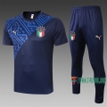 7-Futbol: La Nueva Polo Del Italia Futbol Manga Corta Azul Marino C461# 2020 2021 Venta Caliente