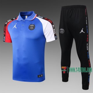 7-Futbol: Las Nuevas Polo Del Air Jordan Futbol Manga Corta Azul C500# 2020 2021 Venta Caliente