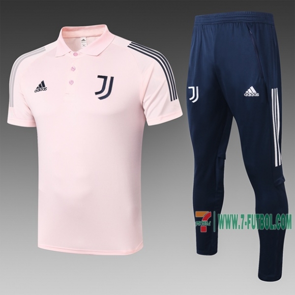 7-Futbol: Las Nuevas Polo Del Juventus Futbol Manga Corta Rosa C502# 2020 2021 Venta Caliente