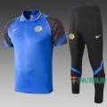 7-Futbol: Las Nuevas Polo Del Inter Milan Futbol Manga Corta Azul C504# 2020 2021 Venta Caliente