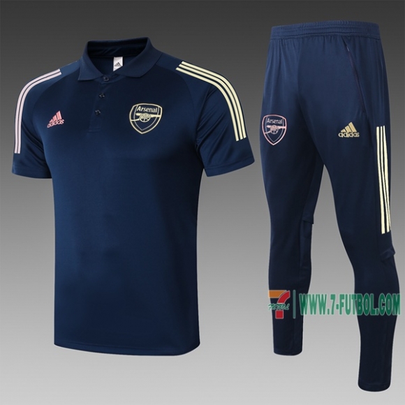 7-Futbol: Las Nuevas Polo Del Arsenal Futbol Manga Corta Azul Marino C524 2020 2021 Venta Caliente