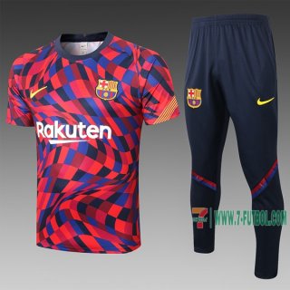 7-Futbol: La Nueva Polo Del Barcelona Futbol Manga Corta Purpura Pintada C529 2020 2021 Venta Caliente