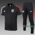 7-Futbol: Las Nuevas Polo Del Bayern Munich Futbol Manga Corta Negra C532 2020 2021 Venta Caliente