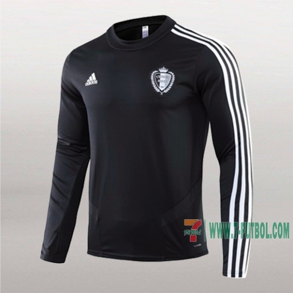 7-Futbol: Nuevo Sudadera Del Belgica Negra 2019-2020