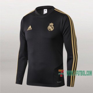 7-Futbol: Nuevo Sudadera Del Real Madrid Negra 2019-2020