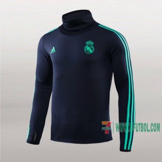 7-Futbol: Nuevo Sudadera Del Real Madrid Cuello Alto Azul Marino 2019-2020