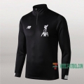 7-Futbol: Nueva Sudadera Del Fc Liverpool Medio Zip Negra 2019-2020