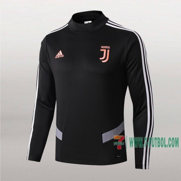 7-Futbol: Nuevas Sudadera Del Juventus Negra/Gris 2019-2020