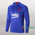 7-Futbol: Nuevas Sudadera Del Fc Barcelona Medio Zip Azul 2019-2020