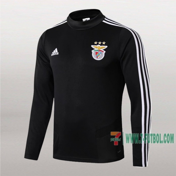 7-Futbol: Nuevo Sudadera Del Fc Benfica Negra 2019-2020