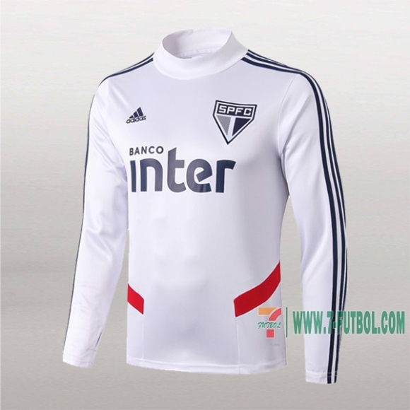 7-Futbol: Nuevas Sudadera Del Sao Paulo Fc Blancas 2019-2020