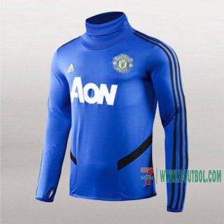 7-Futbol: Nuevo Sudadera Del Manchester United Azul 2019-2020