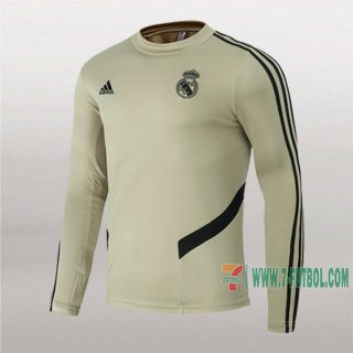 7-Futbol: Nuevo Sudadera Del Real Madrid Amarilla 2020-2021