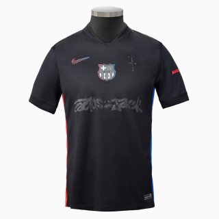 Camiseta Futbol Barcelona Hombre 24 25 travis scott-2 Segunda
