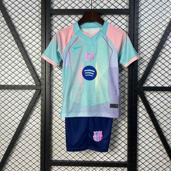 KIT: T Shirt Barcelona Nino 25 26 buc828.1