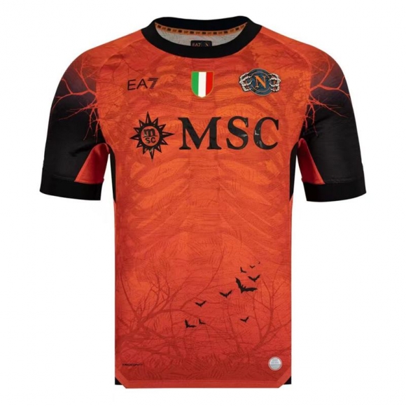 Camiseta Futbol Naples Halloween portero Hombre 25 26 Camiseta Futbol Naples Halloween portero Hombre 25 26