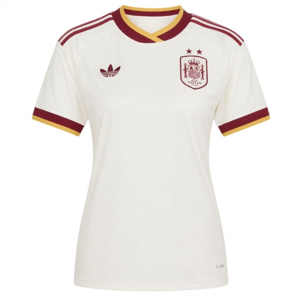 Camiseta Futbol Espana Segunda 2 estrellas Femenino 2026 World Cup Camiseta Futbol Espana Segunda 2 estrellas Femenino 2026 World Cup
