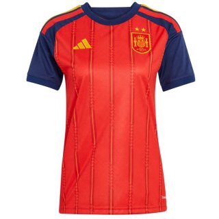 Camiseta Futbol Espana Primera 2 estrellas Femenino 2026 World Cup Camiseta Futbol Espana Primera 2 estrellas Femenino 2026 World Cup
