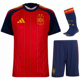 Camiseta Futbol Espana 2 estrellas Primera Nino 2026 Copa del Mundo Camiseta Futbol Espana 2 estrellas Primera Nino 2026 Copa del Mundo