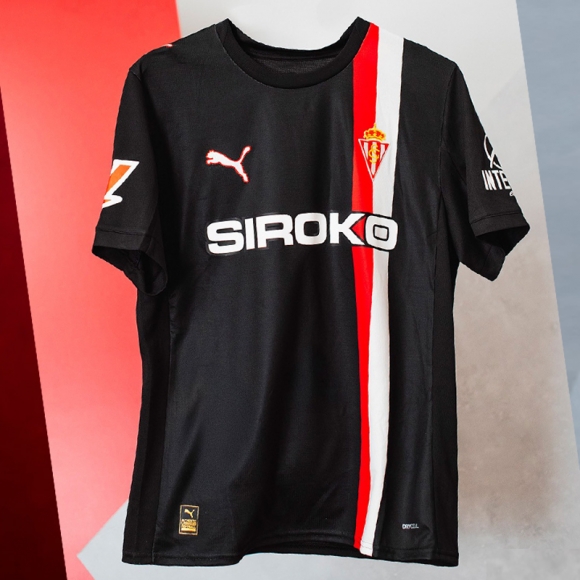 Camiseta Futbol Sporting Gijon Segunda Hombre 25 26