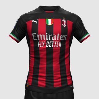 Camiseta Futbol AC Milan Primera Hombre 2022 2023