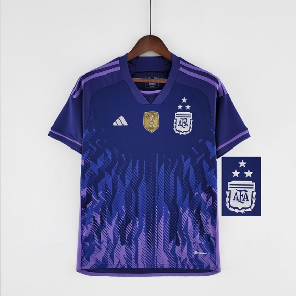 Camiseta Futbol Argentina Segunda Ninos 2022 2023