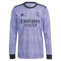 Camiseta futbol Real Madrid Manga Larga Segunda Hombre 2022 2023