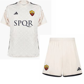 SPQR Camiseta Futbol AS Roma Segunda Ninos 23 24