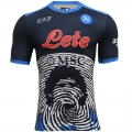 Camiseta Futbol Napoli Maradona Hombre EA7 TBE02