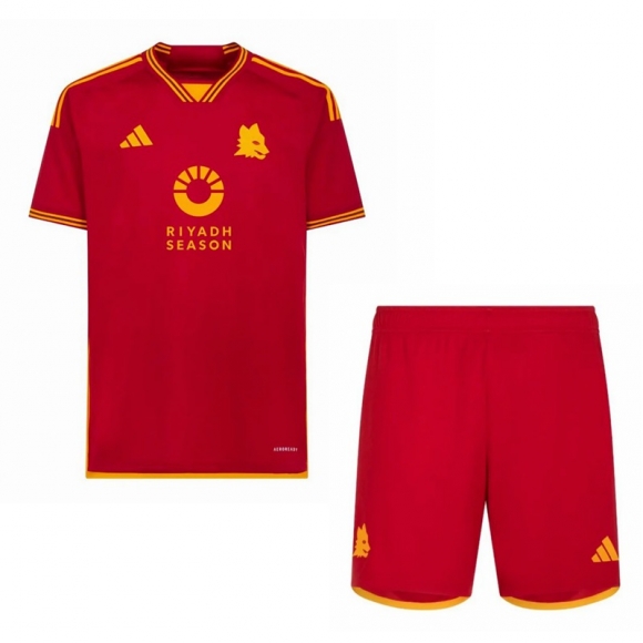 Camiseta Futbol Rome Primera Ninos 23 24 Camiseta Futbol Rome Primera Ninos 23 24