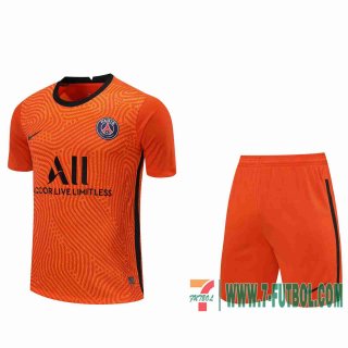 Camiseta futbol Paris naranja 2020 2021