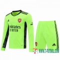 Camiseta futbol Arsenal Manga Larga green 2020 2021