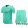 Camiseta futbol Manchester City blue-green 2020 2021