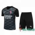 Camiseta futbol AC Milan black 2020 2021