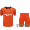 Camiseta futbol Barcelona naranja 2020 2021