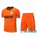 Camiseta futbol Inter Milan naranja 2020 2021