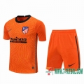 Camiseta futbol Atletico Madrid naranja 2020 2021